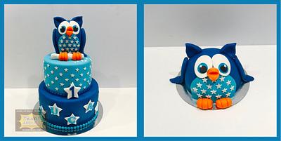 Owl cake - Cake by Taartaholics