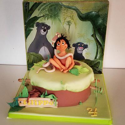Il libro della giungla  - Cake by Sabrina Adamo 