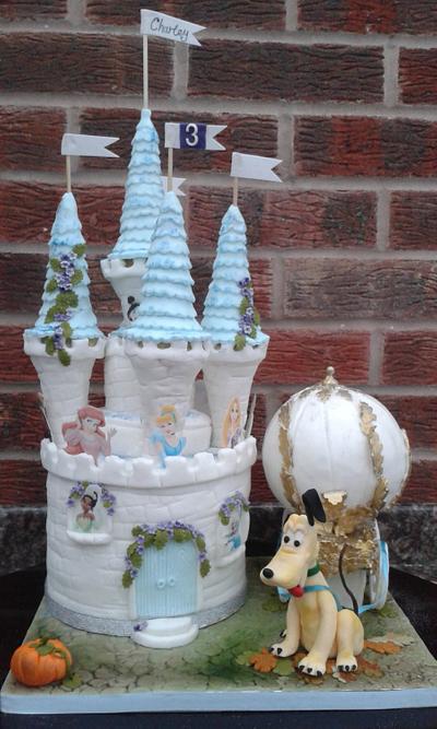 Pluto and the Princesses  (hidden treasure cake) - Cake by Karen's Kakery