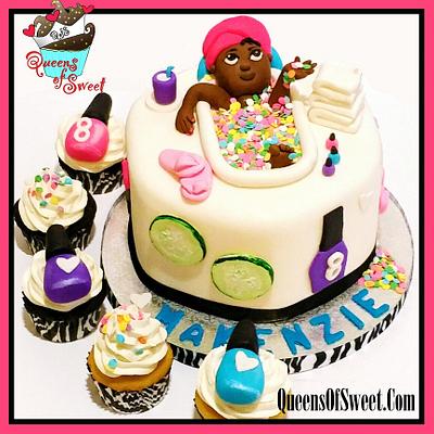 Spa party cake - Cake by Duzant