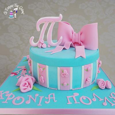Romantic cake !!!!! - Cake by Moustoula Eleni (Alchemists of cakes)