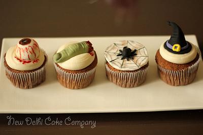 Halloween Cupackes - Cake by Smita Maitra (New Delhi Cake Company)