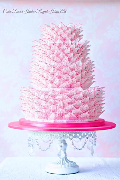 Royal Icing Extension work - Cake by Prachi Dhabaldeb