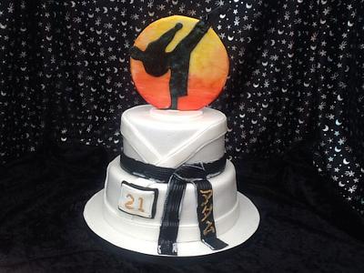 Karate Birthday Cake - Cake by JulieCraggs
