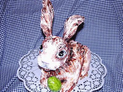 Easter bunny - Cake by Topping Queen by Diana Adler