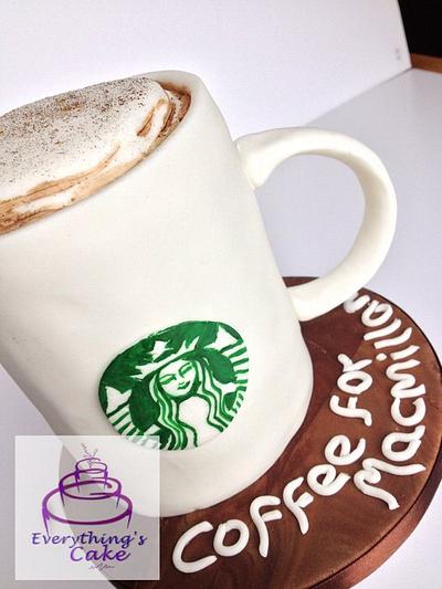 Starbucks - Cake by Everything's Cake