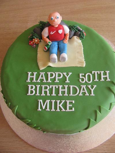 50th birthday cake - Cake by HeatherBlossomCakes