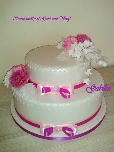 wedding cake - Cake by Gabika