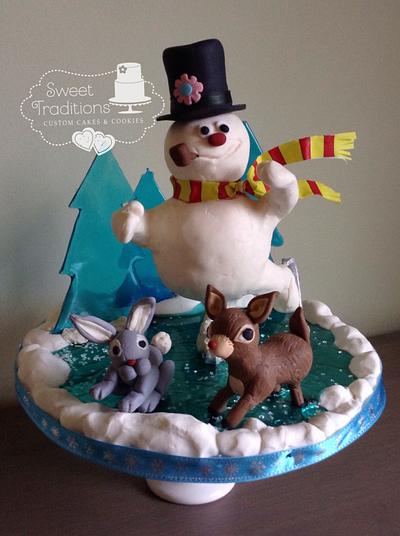 Frosty and friends - Cake by Sweet Traditions