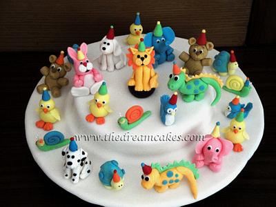 Animals Birthday Party - Cake by Ashwini Sarabhai