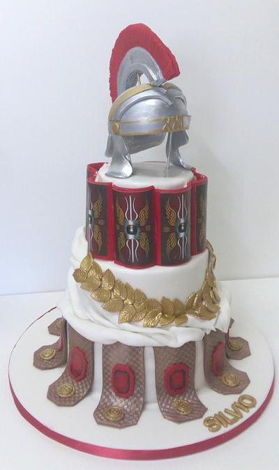Roman Centurion Cake - Cake by Wicked Creations