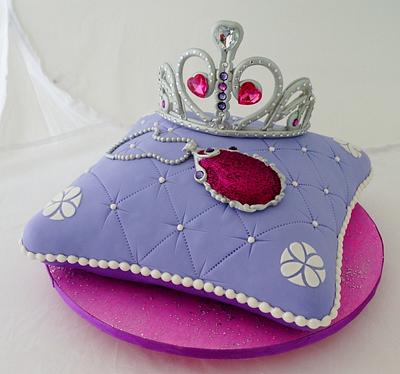 Sofia The First Pillow cake - Cake by Svetlana Petrova
