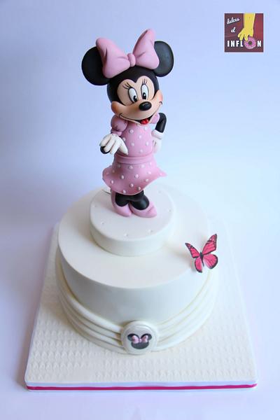 Minnie Mouse cake - Cake by Floren Bastante / Dulces el inflón 