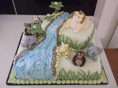 Jungle cake! - Cake by viktoriap