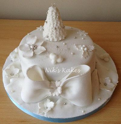 Winter Wonderland Cake - Cake by Nikskakes