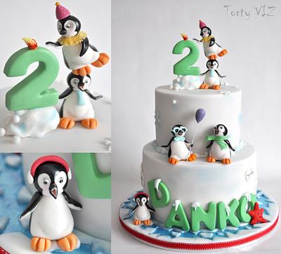 Penguins - Cake by CakesVIZ