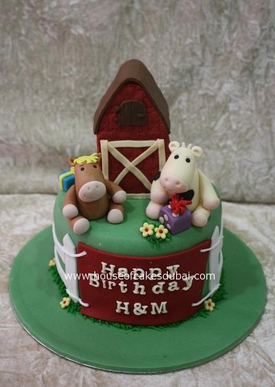 Farm cake - Cake by The House of Cakes Dubai