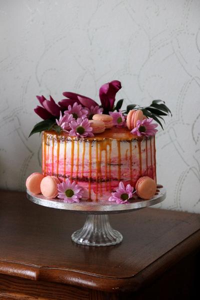 flower cake gluten free - Cake by Jiřina Matějková