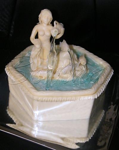  Water fountain - Cake by boxina