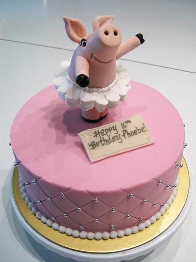 Ballerina Piggy - Cake by Nicholas Ang