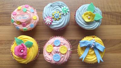 pretty cupcakes - Cake by Sue