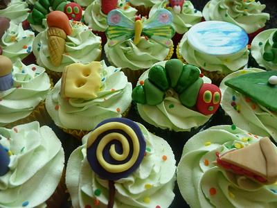 Hungry Caterpillar Cupcakes - Cake by Sian