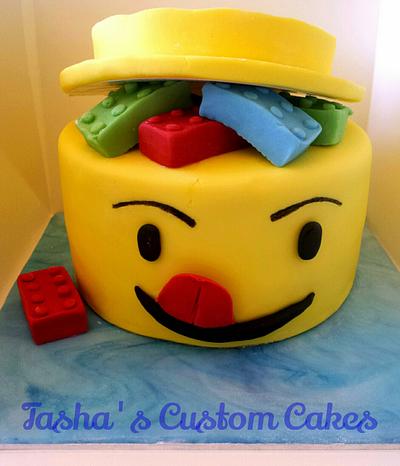 lego cake - Cake by Tasha's Custom Cakes