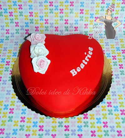 Torta cuore - Cake by Francesca Kikka