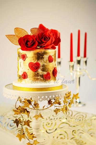 Mini wedding cake - Cake by MILA