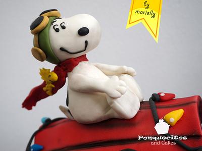 Snoopy Cake - Cake by Marielly Parra