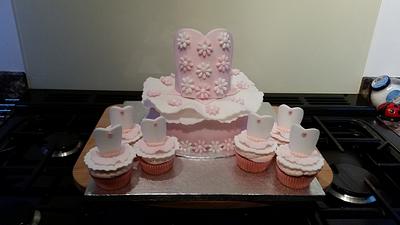 Ballet Tutu Birthday Cake & Cupcakes - Cake by Sugar Chic