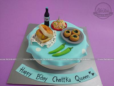 Indian Chataka - Cake by The Cake Love by Hiral Desai