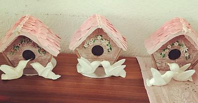 Birdhouse  - Cake by valentimssweets