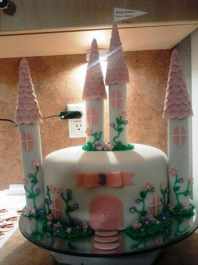 Princess castle - Cake by Jolene Handal