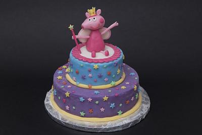princess peppa pig  - Cake by bamboladizucchero