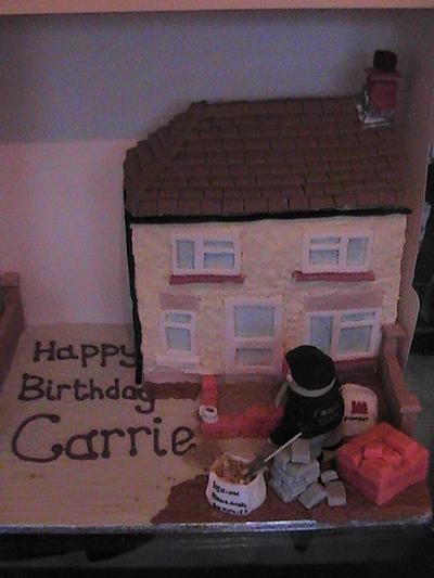 Gonna build a house! - Cake by Deborah