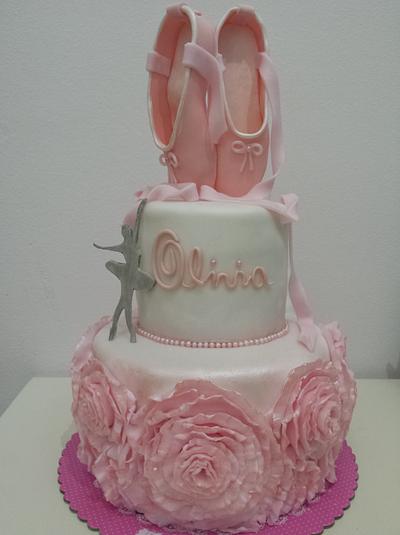 Another Pink Ballerina - Cake by Domnaki's