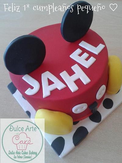 mickey cake - tarta mickey - Cake by Dulce Arte Cakes