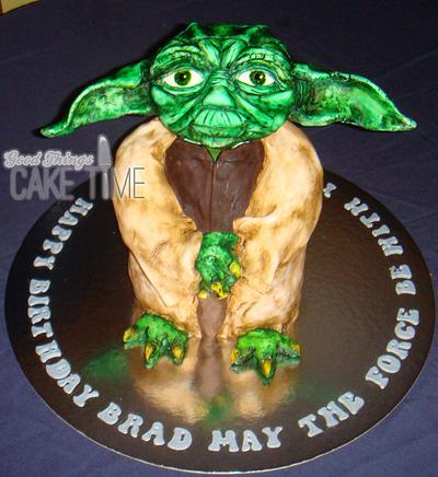 Yoda - Cake by Good Things Cake Time
