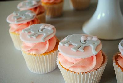 Elephant Cupcakes - Cake by Amelia's Cakes