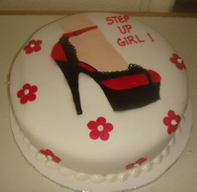 shoe on a cake - Cake by Lycy's kraft