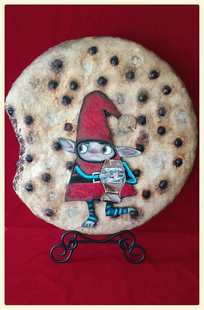 The Giant Elf Cookie - Cake by Madama's Cake Art