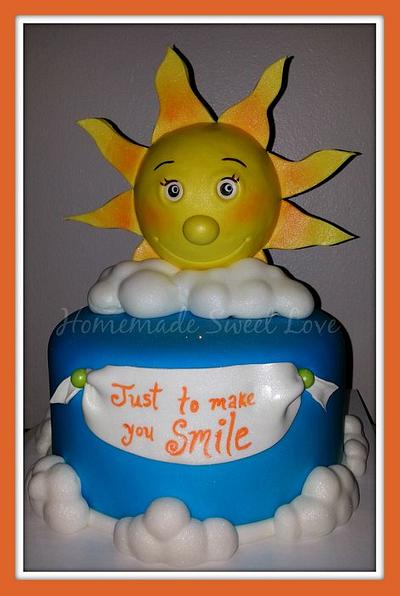 Just to make you smile!! - Cake by  Brenda Lee Rivera 