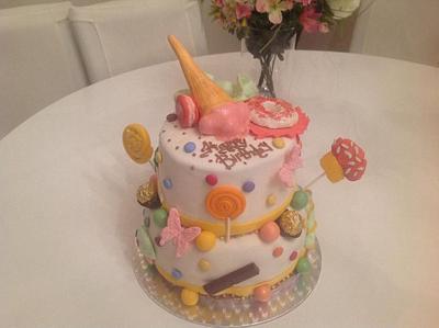 Candy Cake - Cake by Malika