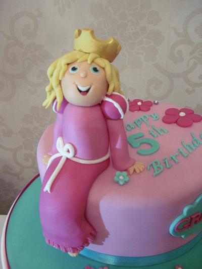 Princess & Flowers Cake - Cake by Sarah