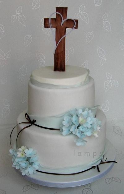 ... for Confirmation - Cake by lamps