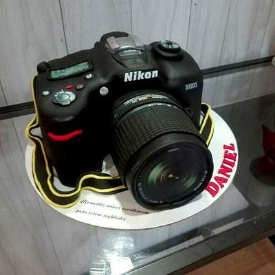 Nikon cake - Cake by Maria Ferreira