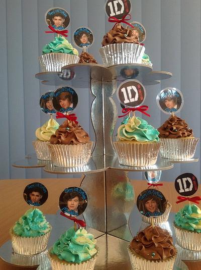 One Direction cupcakes - Cake by Madd for Cake