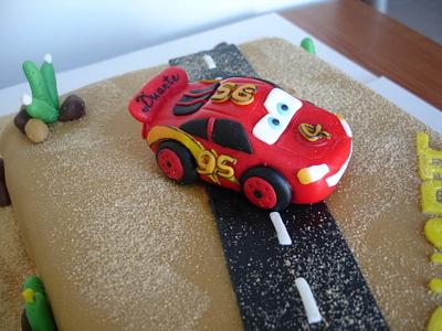 Lightning McQueen - Cake by Vera Santos