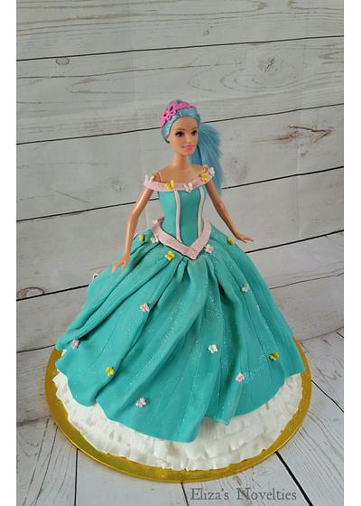 Barbie Doll Dress - Cake by Eliza's Novelties